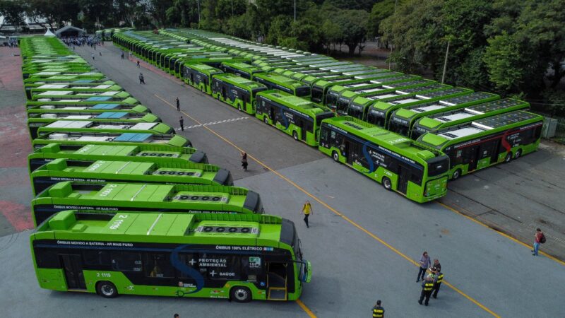 Prefeitura de São Paulo garante novos recursos para ampliar frota de ônibus elétricos