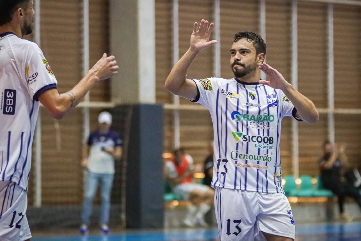 Barão de Mauá/Futsal Ribeirão enfrenta Pinda em confronto direto pela liderança da Copa da LPF