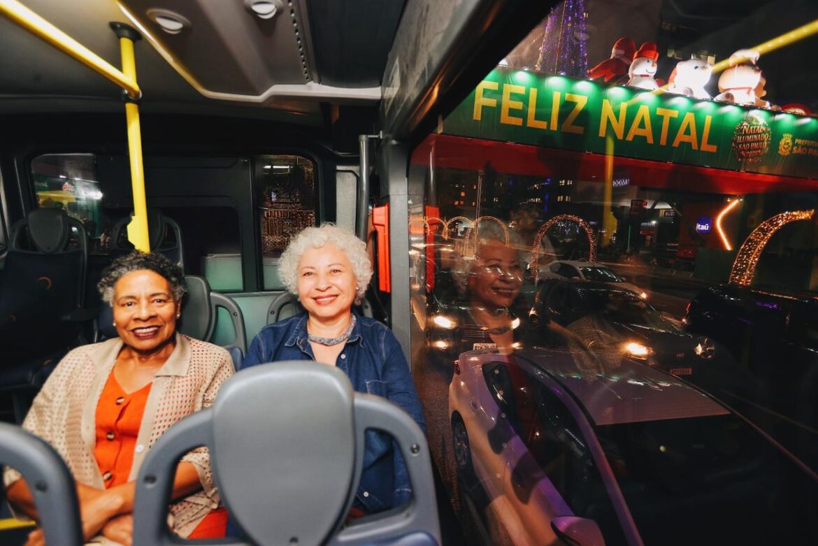 Aproveite o Domingão Tarifa Zero no Natal (25) e Réveillon (1º) para visitar a família e conhecer ainda mais a cidade