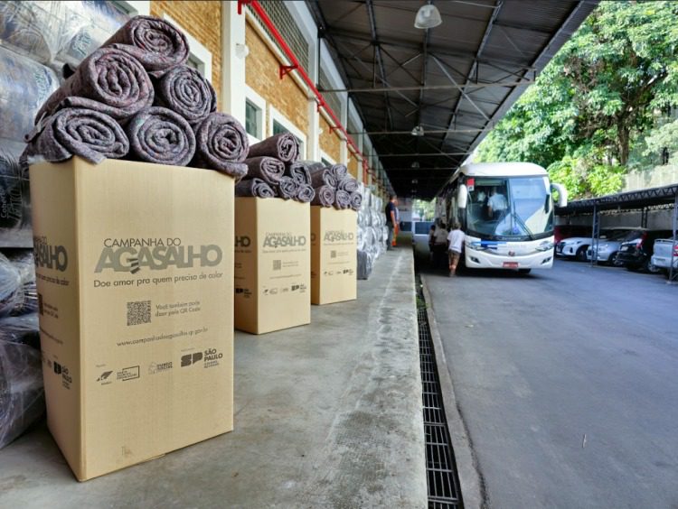 Campanha do Agasalho distribui 10 mil cobertores para os municípios de SP