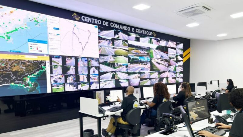 Com a inauguração de um centro de comando e controle, o Governo de SP passa a monitorar 12 mil km de rodovias